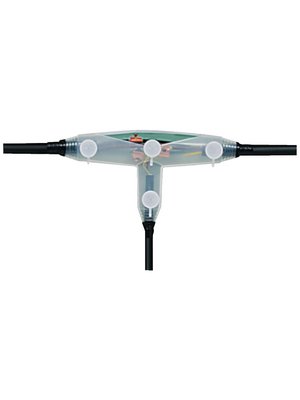 HellermannTyton - T-1 / SF PP/PUR CL - Junction fitting 455 ml ,435-00100, T-1 / SF PP/PUR CL, HellermannTyton