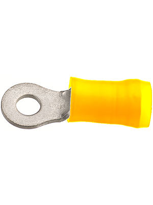 TE Connectivity - 130171 - Ring cable lug yellow 5.2 mm N/A, 130171, TE Connectivity