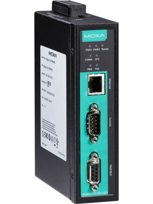 Moxa - MGate 5101-PBM-MN - Gateway PROFIBUS-Modbus TCP, MGate 5101-PBM-MN, Moxa