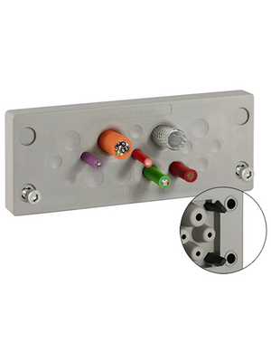 Icotek - KEL-DPU 24/16 - Cable entry frame 147 x 58 mm IP 65 No. of leads=16, KEL-DPU 24/16, Icotek