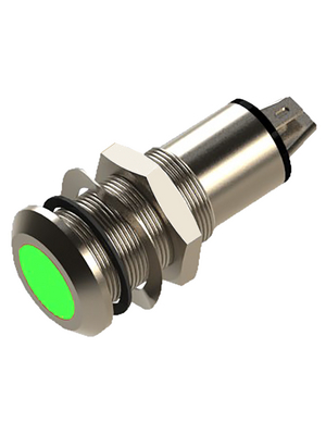 Marl - 528-532-23 - LED Indicator green 24...28 VDC Soldering lugs, 528-532-23, Marl