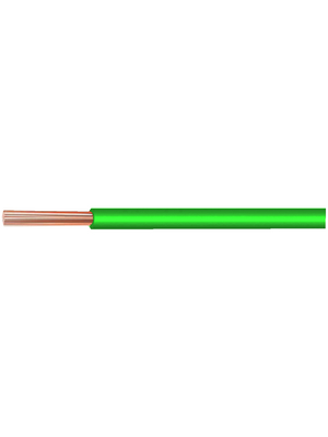  - LI-Y 0,34 MM2 GREEN - Flex, 0.34 mm2, green Copper bare PVC, LI-Y 0,34 MM2 GREEN