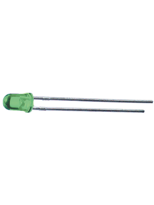 Broadcom - HLMP-1790 - LED 3 mm (T1) green low current, HLMP-1790, Broadcom