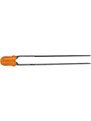 Kingbright - L-7104ED - LED 3 mm (T1) orange, L-7104ED, Kingbright