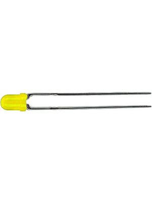 Sloan - L3-YY3F - AC current LEDs yellow 3 mm (T1), L3-YY3F, Sloan