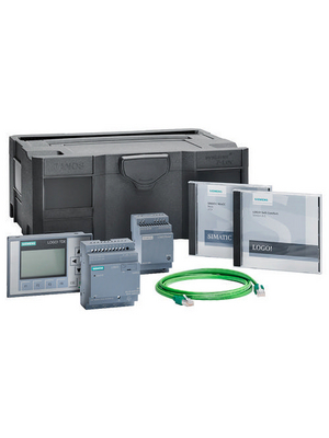 Siemens - 6ED1057-3BA10-0AA8 - Starter Kit LOGO!8 LOGO! TDE text display 12/24 VDC 0...+50 C, 6ED1057-3BA10-0AA8, Siemens