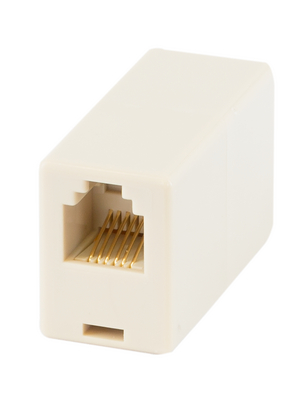 Maxxtro - TA-1066-ST - Modular connectors 2x RJ12 f/f 1:1 unshielded, TA-1066-ST, Maxxtro