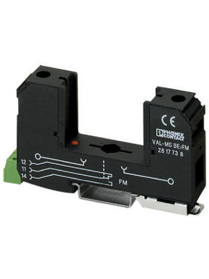 Phoenix Contact - VAL-MS BE/FM - Surge protection base element - 2817738, 80 A, VAL-MS BE/FM, Phoenix Contact
