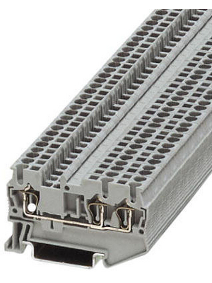 Phoenix Contact - ST 2,5-TWIN - Feed-through terminal block N/A grey, 0.08...2.5 mm2, 3031241, ST 2,5-TWIN, Phoenix Contact
