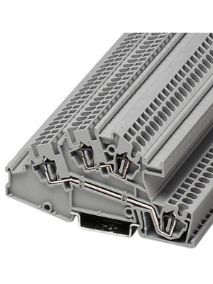 Phoenix Contact - STI 2,5-L/L - Installation level terminal block N/A L-L grey, 0.08...4 mm2, 3031856, STI 2,5-L/L, Phoenix Contact