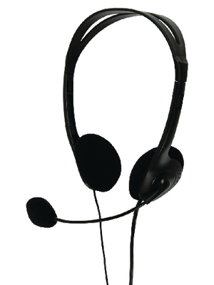 basicXL - BXL-HEADSET1BL - Multimedia stereo headset, BXL-HEADSET1BL, basicXL