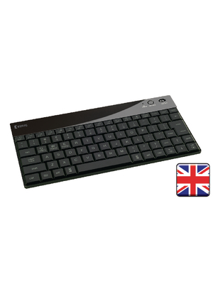 Koenig - CSKBBT300UK - Illuminated Multimedia Bluetooth Keyboard GB Bluetooth black, CSKBBT300UK, K?nig