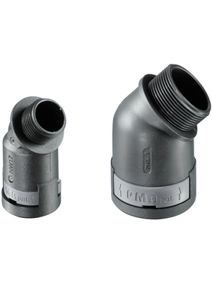 PMA Uster - BVAD-M406GT - Fitting 45 elbowNW36 M40 x 1.5 black 45 , BVAD-M406GT, PMA Uster