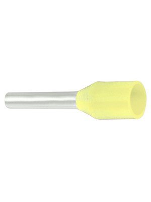 RND Connect - RND 465-00143 - Bootlace ferrule ivory 10 mm2/18 mm, RND 465-00143, RND Connect