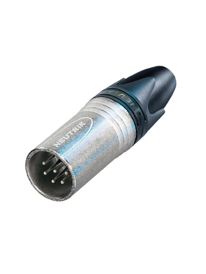 Neutrik - NC6MXX - XLR cable plug 6 N/A XX Soldering Connections nickel-plated, NC6MXX, Neutrik